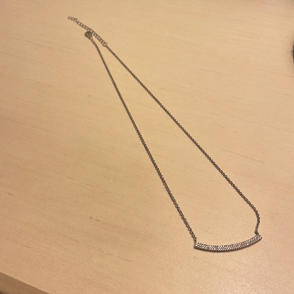 Silver plated necklace